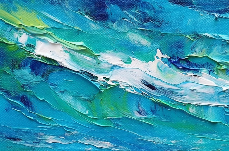 蓝色海水抽象艺术装饰绘画流体画,插画/手绘图,插画/手绘图库,插画/手绘图下载,插画/手绘